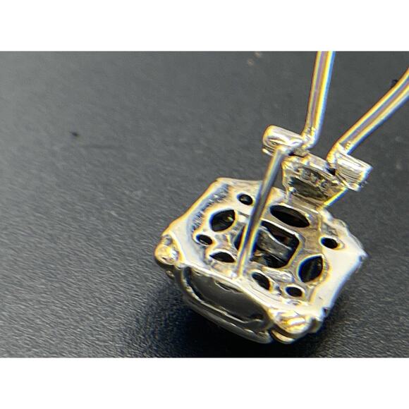 Samuel Behnam BJC Bali Made Designer 925 14K Gold Citrine Garnet Omega Earrings - Picture 9 of 16